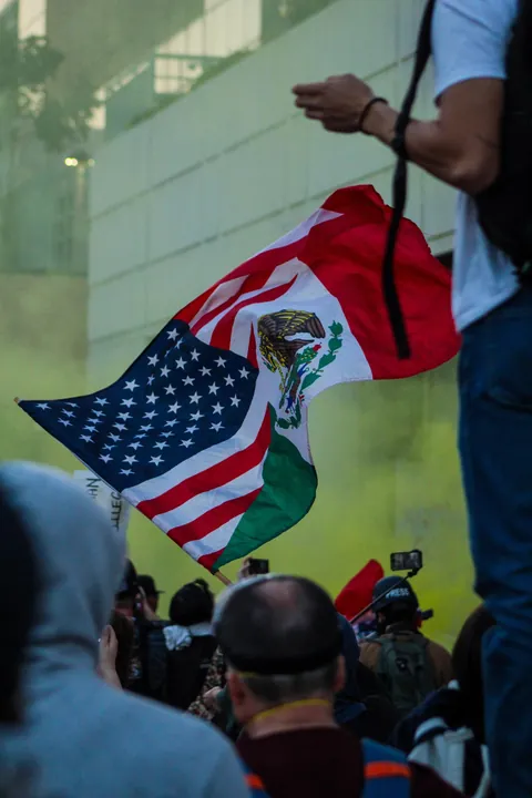 Today in Los Angeles, the people fought back. [OC]