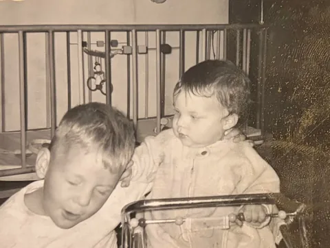 Photos from the first two months my grandma, Kathy was brought home from being adopted - 1964