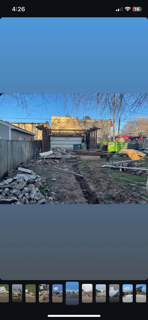 3 year garage/studio apartment build, cost ~$70,000 and one marriage