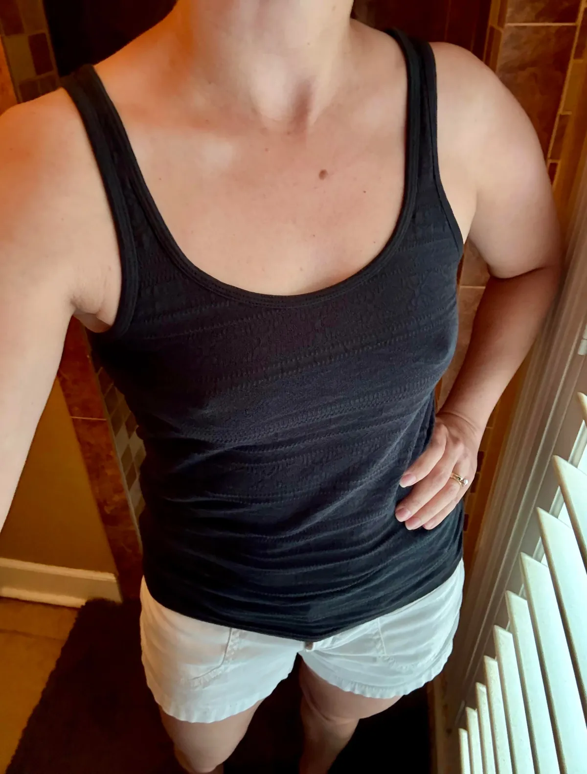 Under the mom clothes… 😉