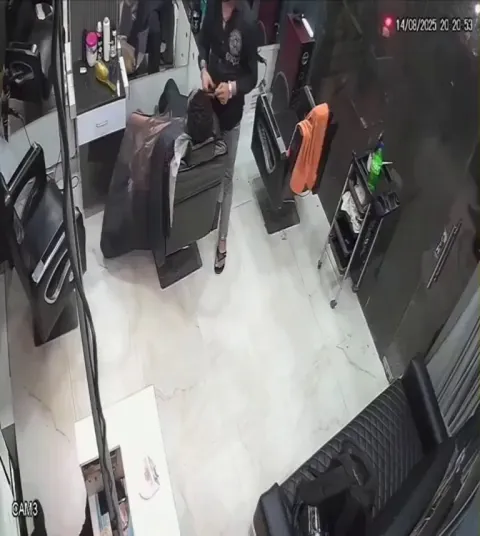 A normal day at the barber shop