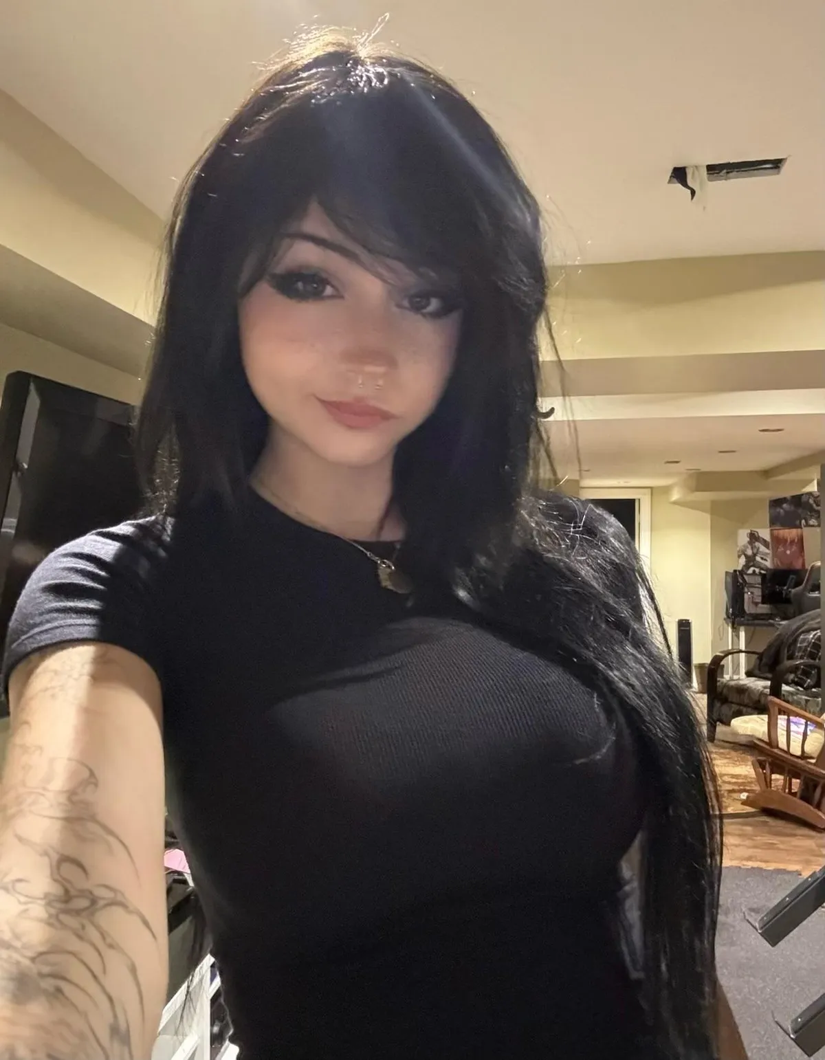 Be a good boy and hold them while I ride...