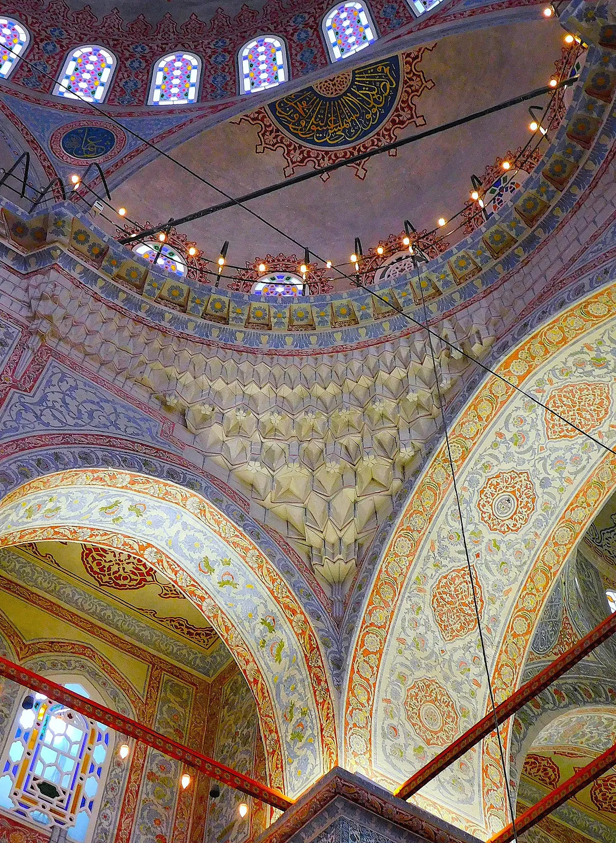 Blue Mosque in Istanbul, Turkey (17th cen.) [OC]