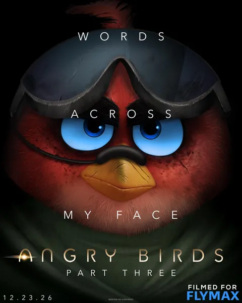 New Poster for 'The Angry Birds Movie 3'
