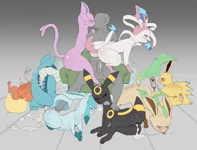 Eeveelution orgy~ 🤤 [M/F] (Skeleton265)