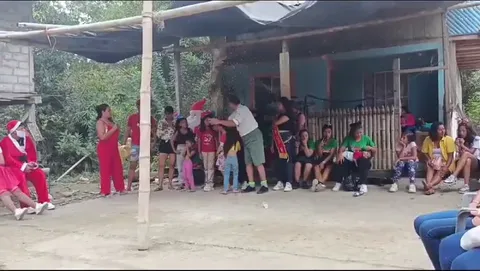 They were all blown by the kiss