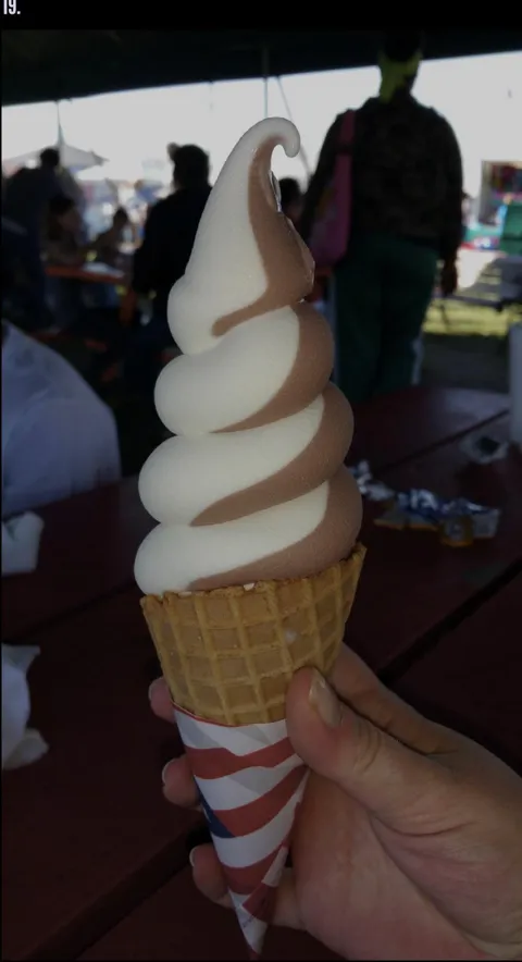 This perfect swirl