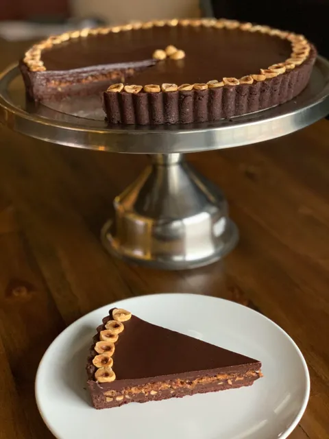 [Homemade] Ferrero Rocher inspired tart