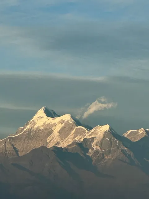 One of the most iconic peaks in the Indian Himalayas…. Trishul 1,2 and 3.(OC). (3024*4032)