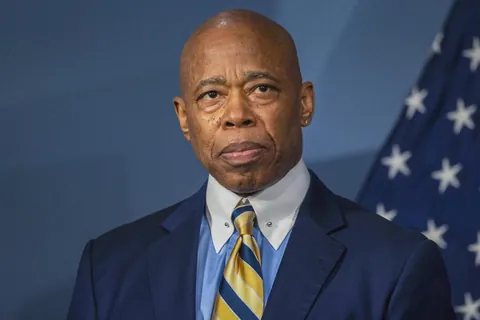 ERIC ADAMS DROPS OUT