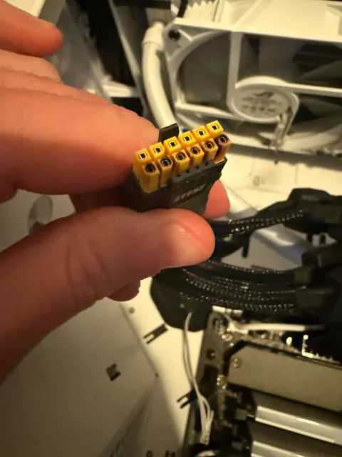 Thought it wouldn’t happen to me. MSI 5090 burned up.