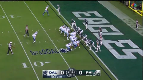 [Highlight] DAL vs PHI -Javonte Williams runs it in for the first TD of the season