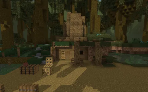 I made Shrek's Swamp in Minecraft
