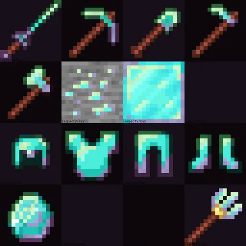 My girlfriend had the idea to change Diamond to Opal, so I did exactly that!