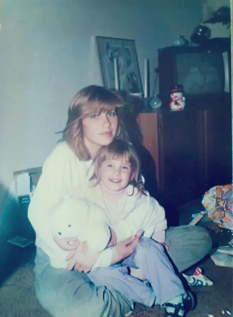 Me with my beautiful mother | 1985