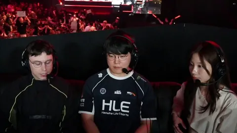 Gumayusi: I think that LYON's teamfighting was actually better than us today......Overall their power level was amazing today. The way they play the teamfights,the way they make team plays, the way they play the laning phase, their macro, everything was on point