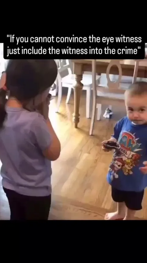 Kid has a good Presence of mind😅