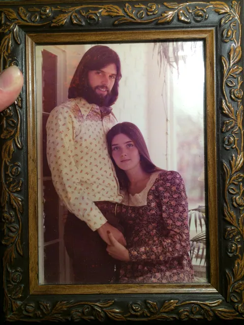My parents 50 years ago in 1975