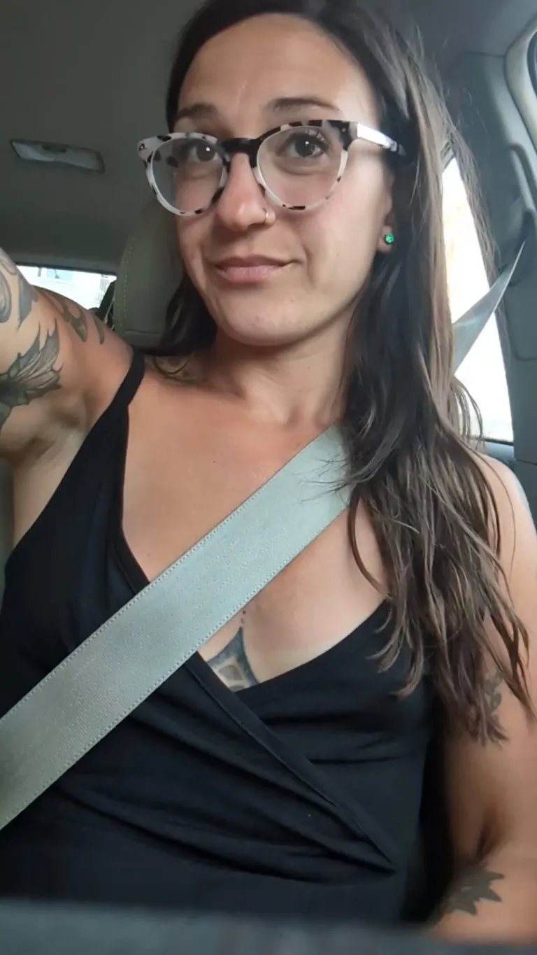 Just a quick flash in the car... :)