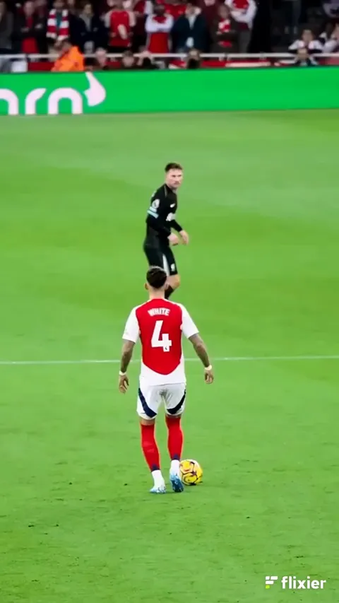 Perfect pass, nutmeg, and goal