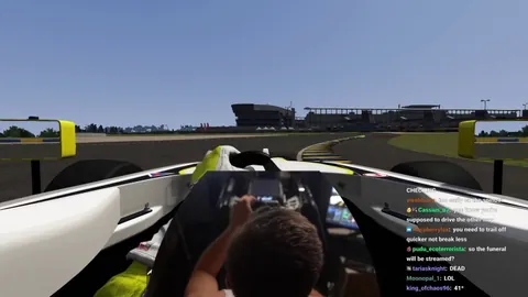 Ludwig spins out and crashes his car