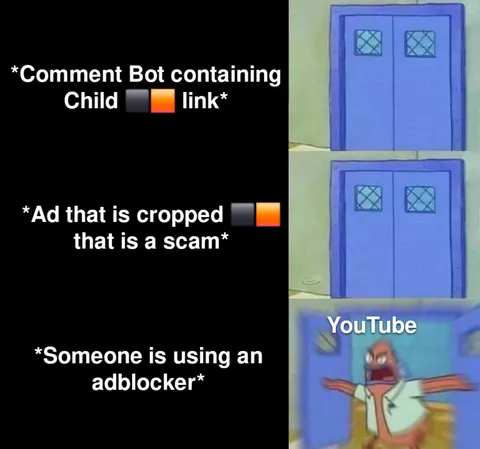 God Forbid you use an adblocker