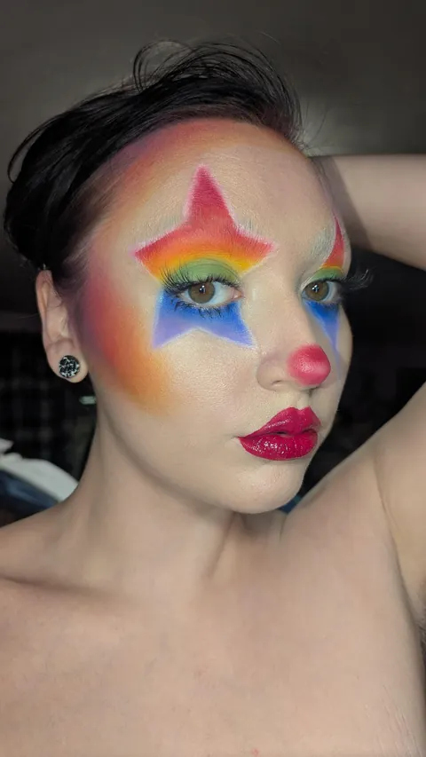 My latest clown look!