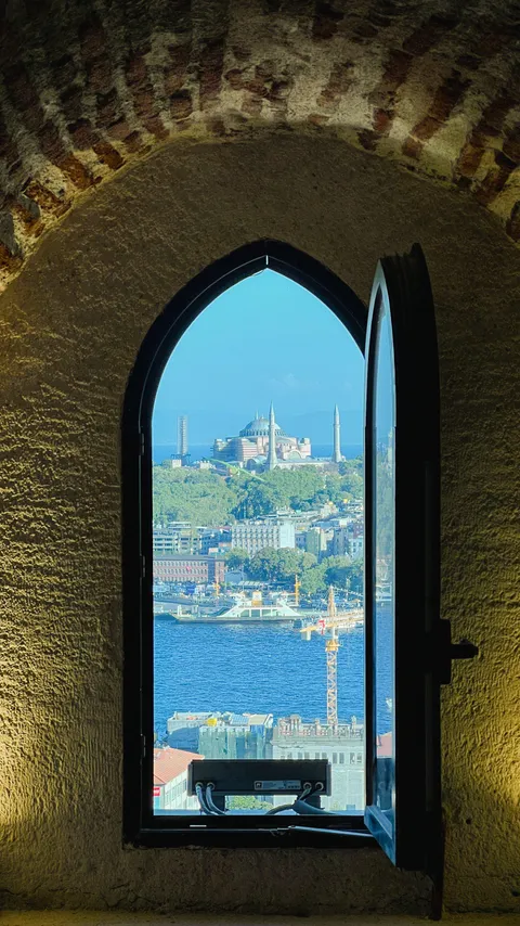 Hagia Sophia from Galata Tower