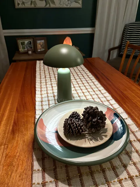 Our home ❤️ where cozy is the motto. 80% thrifted