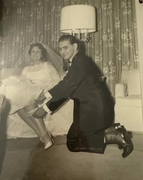 My grandparents wedding, 1959.