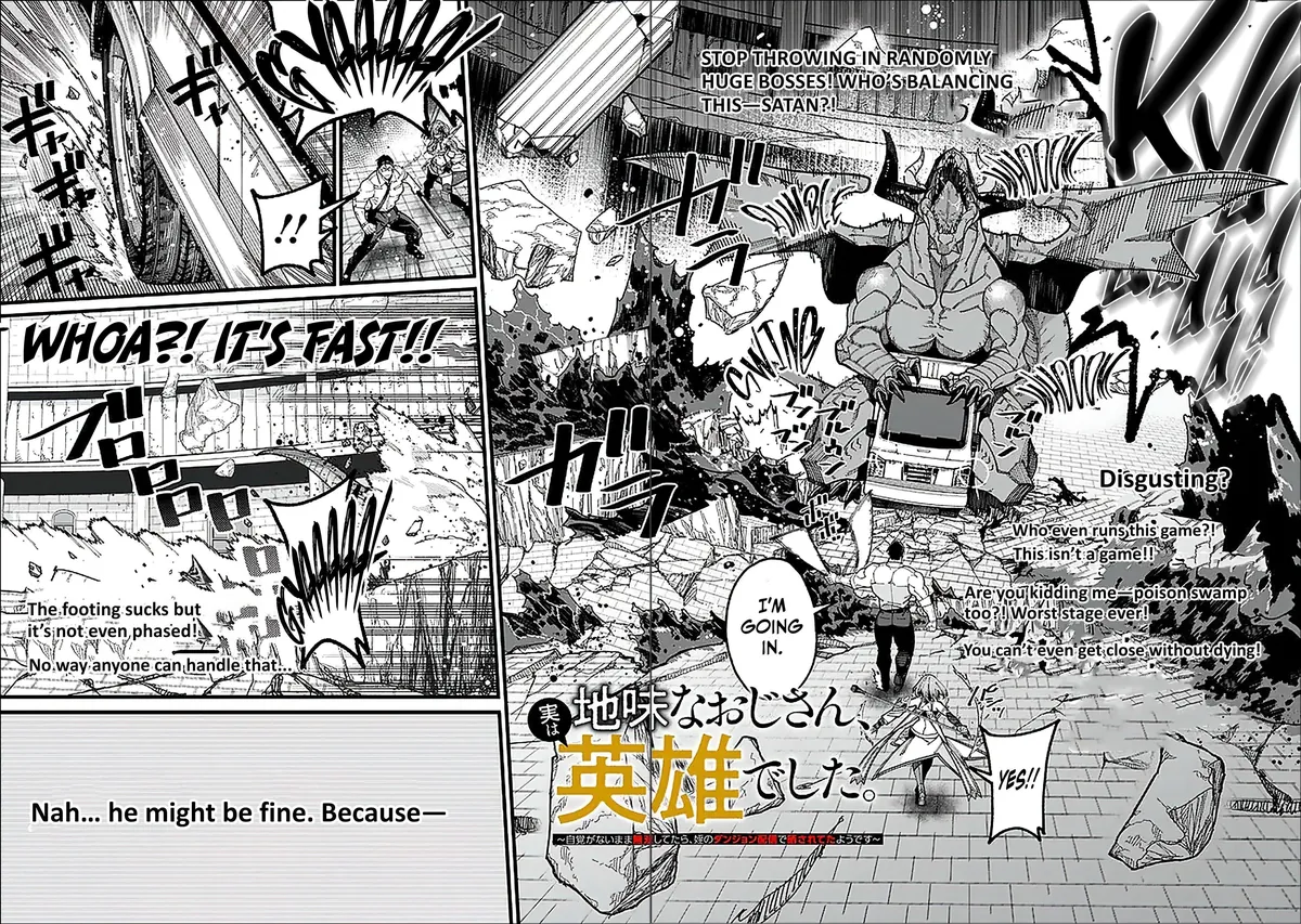 English version of the Jimi na Ojisan scene