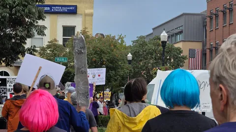 No Kings Event in Bentonville, Arkansas