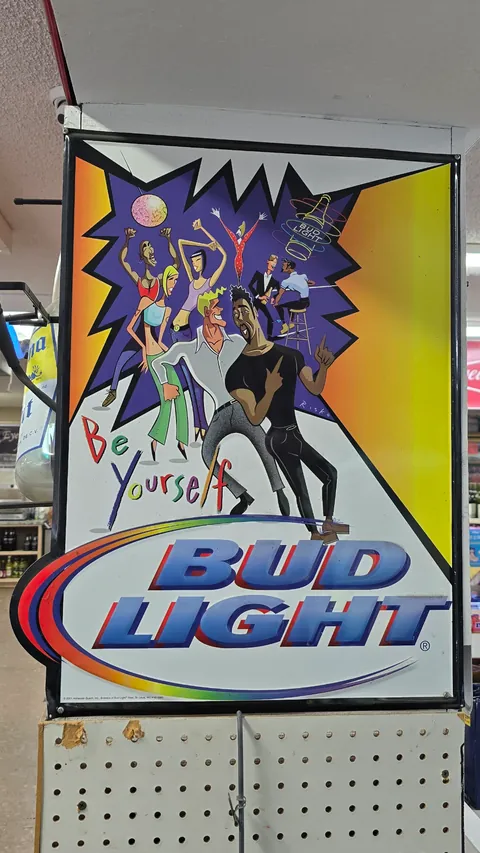 Bud Light sign from '01 that didn't cause outrage