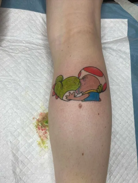 I'm loving my new ink, done by ReadySteadySteve at Genbu Tattoo, NSW 