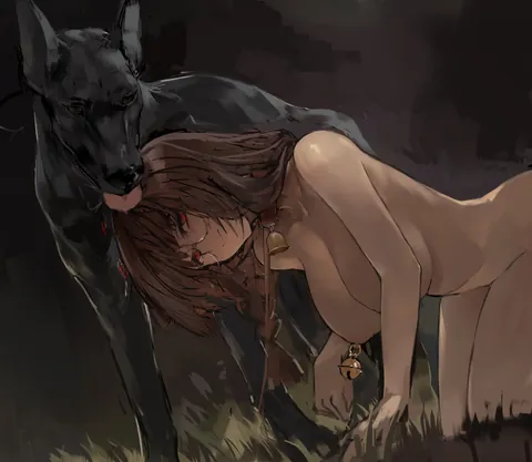 He used to be such a good obedient boy before we started dating. But he doesn't listen to me anymore. He does whatever he wants now and I... I just do whatever he wants me to... I think it's time I realized our roles have swapped. I'm the pet and he's the owner now... (Polki)