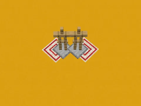 diagonal fence without mods