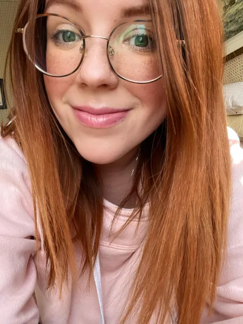 Just a happy redhead with some freckles! (F)