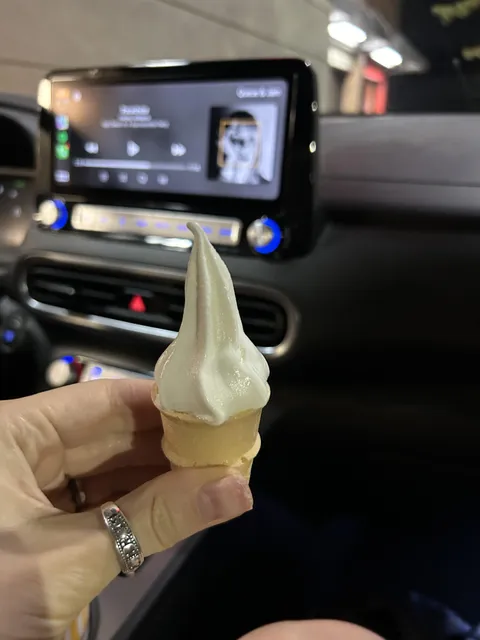 Was given a free mini cone at Burger King