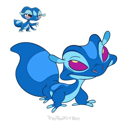 I Draw Pokemon as Lilo and Stitch Experiments