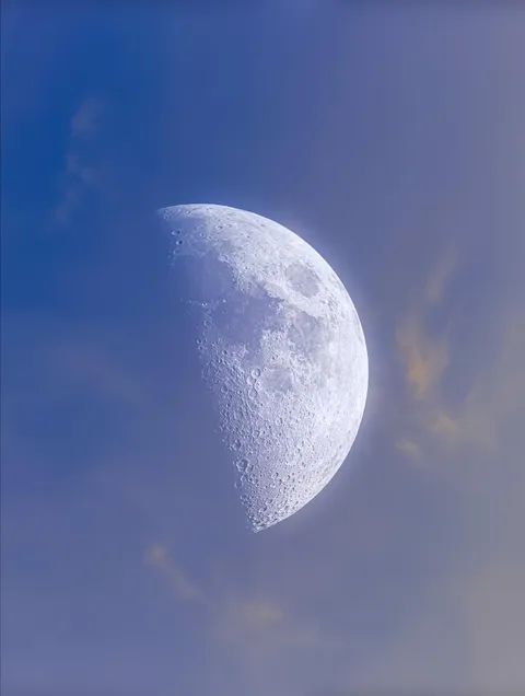 This Evening’s Moon Through my Telescope.