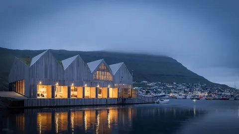 Klaksvík Row Club, Faroe Islands, by Henning Larsen
