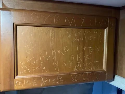 My aunt’s boyfriend took shrooms and vandalized my RV. 