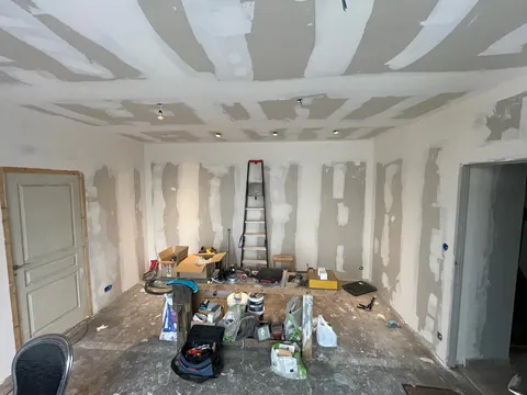 Gutted and converted my old stockroom into a cozy lounge