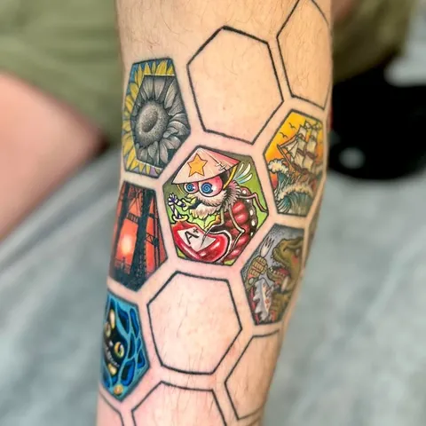 Hexagon Leg Project.