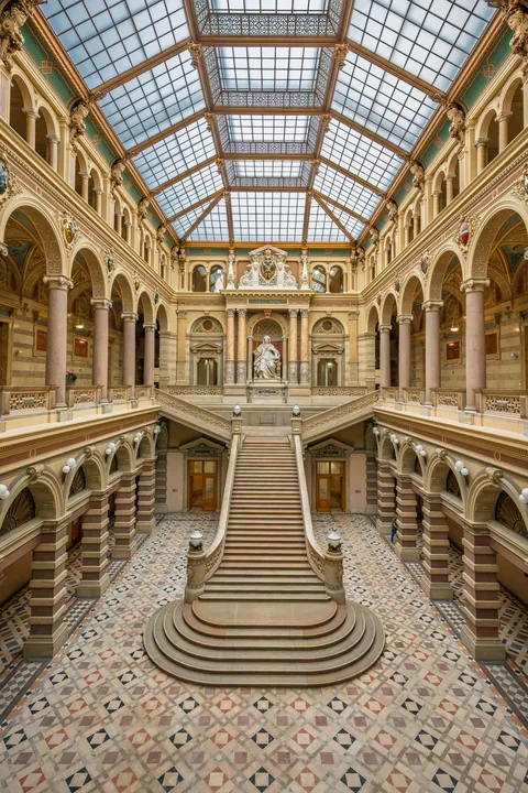Justice Palace (Supreme Court), Vienna, Austria. Built 1881.