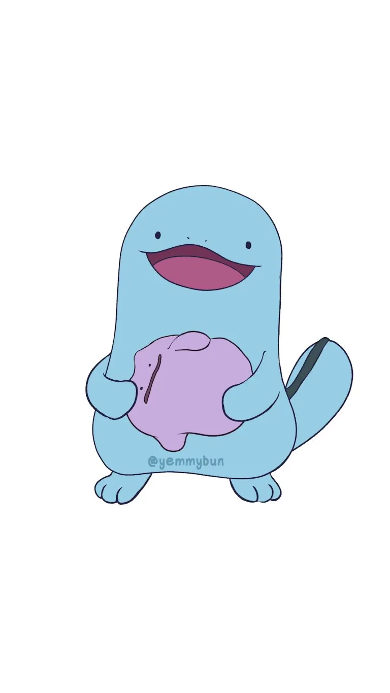Quagsire caught eating Ditto (Animation OC)