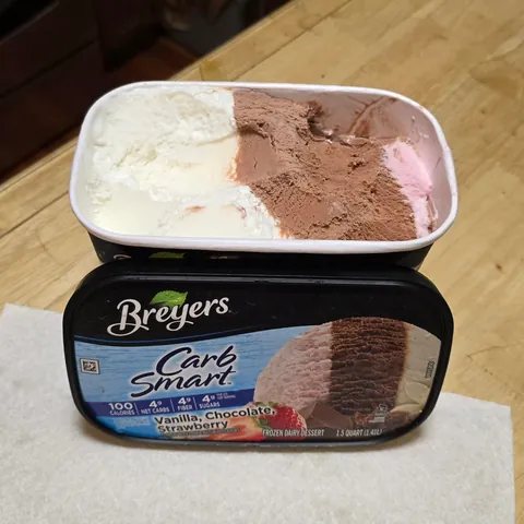 The abysmal amount of strawberry in my Neapolitan ice cream