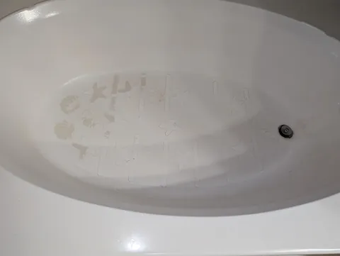 Rip the bathtub