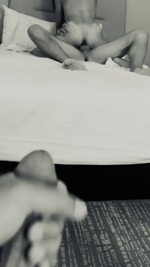 The excitement of watching my Asian hotwife fuck a stranger we just met