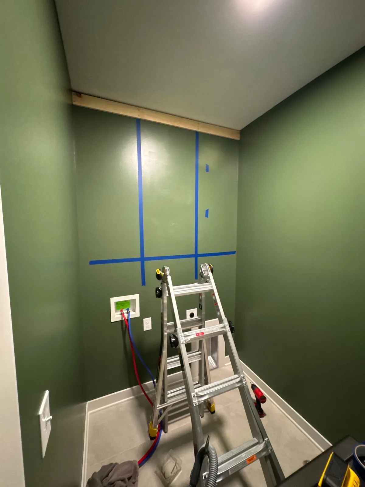 My Christmas present to my wife this year was renovating our laundry room. How did I do?